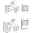 Dedietrich DOP7559X beépíthető multifunkciós pirolitikus sütő