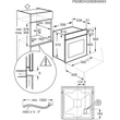 Electrolux EOF3H40BX beépíthető multifunkciós sütő