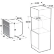 Gorenje BOP737E20XG beépíthető multifunkciós pirolitikus sütő