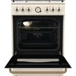 Gorenje GKS6C70CLI szabadonálló kombinált rusztikus tűzhely