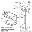 NEFF B4ACF4HN0 beépíthető Circo Therm multifunkciós sütő