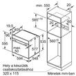 NEFF B4ACF4HN0 beépíthető Circo Therm multifunkciós sütő