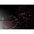 NODOR NorChef MW-4800 DB beépíthető kompakt kombinált sütő - mikrohullámú sütő - fekete / inox