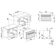 SMEG SFPR9604TNR beépíthető pirolitikus hőlégkeveréses sütő