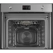 SMEG SO6302M2X beépíthető kombinált sütő - mikrohullámú sütő