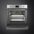 SMEG SO6302S3PX beépíthető kombinált gőzpároló-sütő