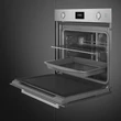 SMEG SO6401S2X beépíthető kombinált gőzpároló-sütő