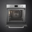 SMEG SO6401S2X beépíthető kombinált gőzpároló-sütő