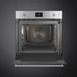 SMEG SOP6301S2X beépíthető kombinált pirolitikus gőzpároló-sütő