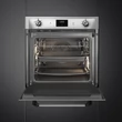 SMEG SOP6900TX beépíthető rusztikus pirolitikus hőlégkeveréses sütő