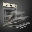 SMEG SOP6902S2PP beépíthető rusztikus pirolitikus gőzpároló-sütő