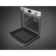 SMEG SOP6902S2PX beépíthető rusztikus pirolitikus gőzpároló-sütő