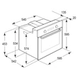 Whirlpool AKP 462/IX beépíthető multifunkciós sütő