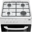 Beko CSG-42001 FW szabadonálló gáztűzhely