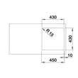 Kép 4/5 - BLANCO SUPRA 400-IF fényezett exc.nélk. R12