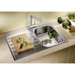 Kép 2/5 - BLANCO LIVIT 45 S SALTO mosogatótálca,fényezett rozsdamentes acél