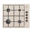 Kép 3/3 - EVIDO RUSTIC-H 60C gáz főzőlap,60,bézs/bronz