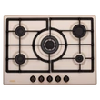 Kép 1/3 - EVIDO RUSTIC-H 70C gáz főzőlap, 70 cm,bézs/bronz