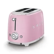 Kép 2/3 - SMEG KENYÉRPIRÍTÓ, retro, 2 szeletes, rózsaszín