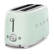 Kép 1/4 - SMEG KENYÉRPIRÍTÓ, retro, 4 szeletes, világoszöld