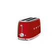 Kép 2/3 - SMEG KENYÉRPIRÍTÓ, retro, 4 szeletes, piros