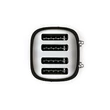 Kép 4/6 - SMEG KENYÉRPIRÍTÓ, retro, 2x2 szeletes, fekete