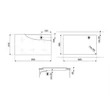 Kép 7/7 - SMEG INDUKCIÓS FŐZŐLAP, Linea design, 90 cm, 6 főzőzóna, 3 MultiZone híd zóna, fekete üveg