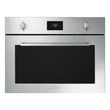 Kép 1/2 - SMEG KOMPAKT KOMBINÁLT MIKROHULLÁMÚ SÜTŐ, Selezione design, 45 cm, rozsdamentes acél