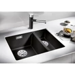 Kép 2/5 - BLANCO SUBLINE 340/160-U balos fekete lefolyó nélk.