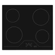 Kép 1/2 - EVIDO VETRO 60CB üvegkerámia főzőlap, 60 cm, fekete