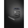 Kép 4/13 - SMEG OMNICHEF HÁROM AZ EGYBEN SÜTŐ, Linea design, Galileo, 60 cm, TFT, neptune szürke üveg