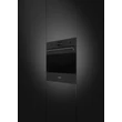 Kép 2/10 - SMEG KOMBINÁLT MIKROHULLÁMÚ SÜTŐ, Classica design, Galileo, 60 cm, ES LCD, matt fekete