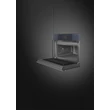 Kép 9/13 - SMEG KOMPAKT OMNICHEF HÁROM AZ EGYBEN SÜTŐ, Linea design, Galileo, 45 cm, TFT, neptune szürke üveg