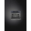 Kép 10/13 - SMEG KOMPAKT OMNICHEF HÁROM AZ EGYBEN SÜTŐ, Linea design, Galileo, 45 cm, TFT, neptune szürke üveg