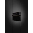 Kép 2/7 - SMEG KOMPAKT KOMBINÁLT MIKROHULLÁMÚ SÜTŐ, Dolce Stil Novo design, Galileo, 45 cm, TFT, fekete üveg, réz dísz