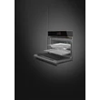 Kép 4/7 - SMEG KOMPAKT KOMBINÁLT GŐZSÜTŐ, Dolce Stil Novo design, Galileo, 45 cm, TFT, réz dísz