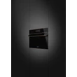 Kép 2/12 - SMEG KOMPAKT OMNICHEF HÁROM AZ EGYBEN SÜTŐ, Dolce Stil Novo design, Galileo, 45 cm, nagy TFT, fekete üveg, réz dísz