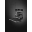 Kép 4/9 - SMEG KOMBINÁLT SÜTŐ, GŐZFUNKCIÓVAL, Linea design, Galileo, 60 cm, CS LCD, mélyfekete üveg