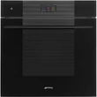 Kép 1/2 - SMEG KOMBINÁLT PIROLITIKUS SÜTŐ, GŐZFUNKCIÓVAL, Linea design, Galileo, 60 cm, TFT, mélyfekete üveg