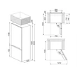 Kép 6/7 - SMEG SZABADONÁLLÓ HŰTŐ ÉS FAGYASZTÓ, 70,5x202 cm, inox