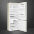 Kép 2/7 - SMEG SZABADONÁLLÓ HŰTŐ ÉS FAGYASZTÓ, 70,5x202 cm, külső kijelző, fordítható ajtó, márvány hatású