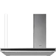 Kép 1/7 - SMEG UNIVERSALE design függesztett páraelszívó, 120 cm, inox, LED
