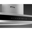 Kép 6/7 - SMEG UNIVERSALE design függesztett páraelszívó, 120 cm, inox, LED