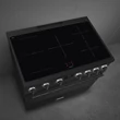 Kép 5/6 - SMEG SZABADONÁLLÓ TŰZHELY, Classica design, 90 cm, 1 sütőtér, 9 funkció, indukciós főzőlap, matt fekete