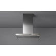 Kép 1/5 - FALMEC LUMINA NRS fali páraelszívó, 120 cm, inox/üveg