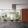 Kép 2/5 - FALMEC LUMINA NRS fali páraelszívó, 120 cm, inox/üveg