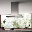 Kép 3/5 - FALMEC LUMINA NRS fali páraelszívó, 120 cm, inox/üveg