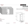 Kép 9/10 - Climadiff Borhűtő CBU20S2B pult alá építhető, 20 palack