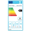 Kép 5/5 - Ciarko Design MONO W 90 cm ecrü (bézs) sziget páraelszívó