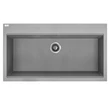 Kép 1/2 - LAVEO TAU 9 nagymedencés mosogató, szürke